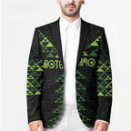 Custom New Zealand Maori Koru Koiri Motif Blazer - Aussie Hoodie