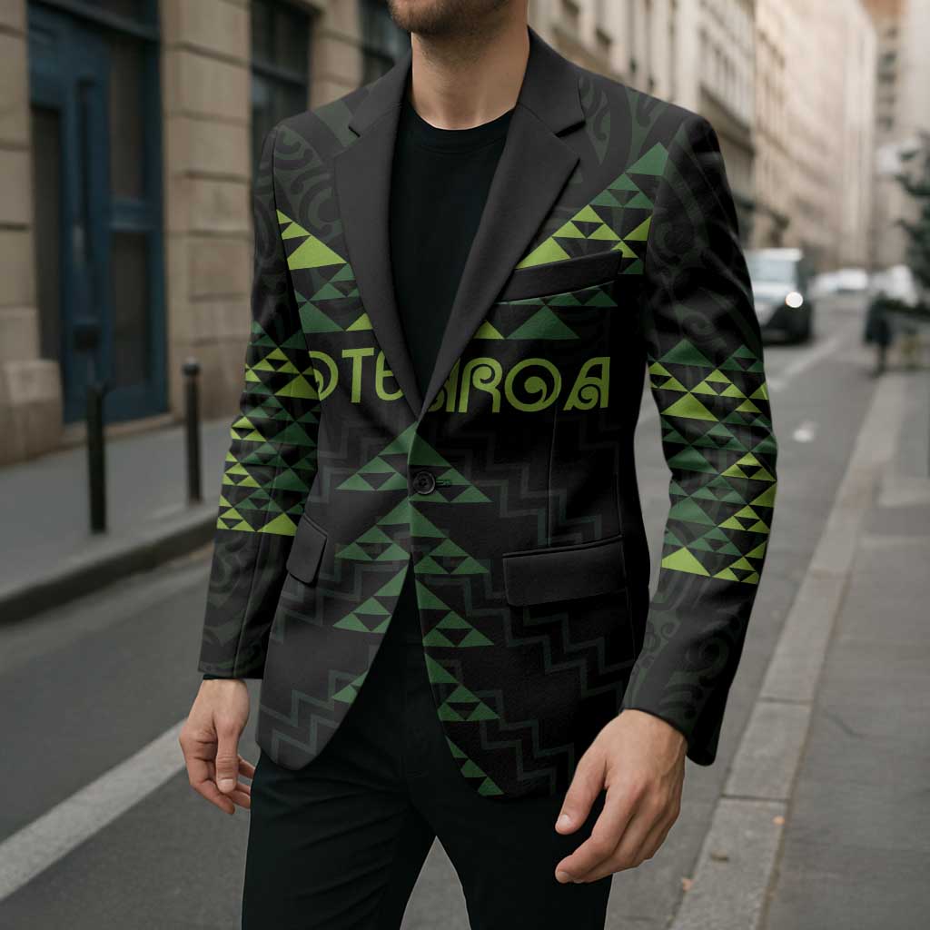 Custom New Zealand Maori Koru Koiri Motif Blazer - Aussie Hoodie