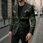 Custom New Zealand Maori Koru Koiri Motif Blazer - Aussie Hoodie
