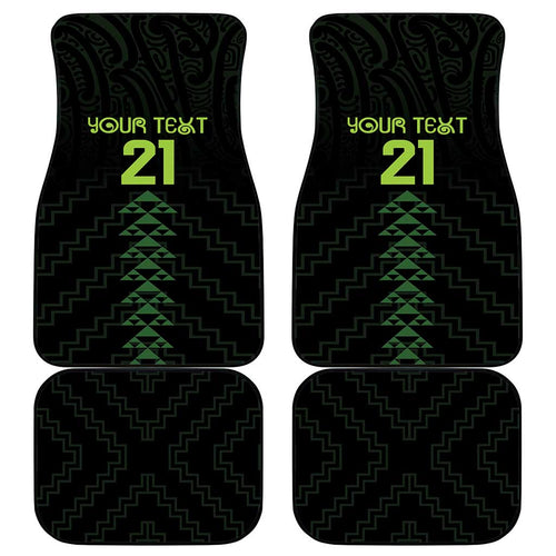 Custom New Zealand Maori Koru Koiri Motif Car Mats