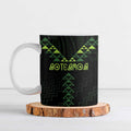 Custom New Zealand Maori Koru Koiri Motif Ceramic Mug - Aussie Hoodie