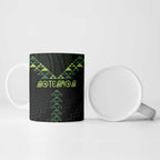 Custom New Zealand Maori Koru Koiri Motif Ceramic Mug - Aussie Hoodie