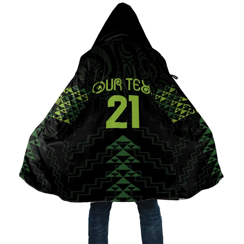Custom New Zealand Maori Koru Koiri Motif Cloak - Aussie Hoodie