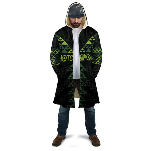 Custom New Zealand Maori Koru Koiri Motif Cloak - Aussie Hoodie