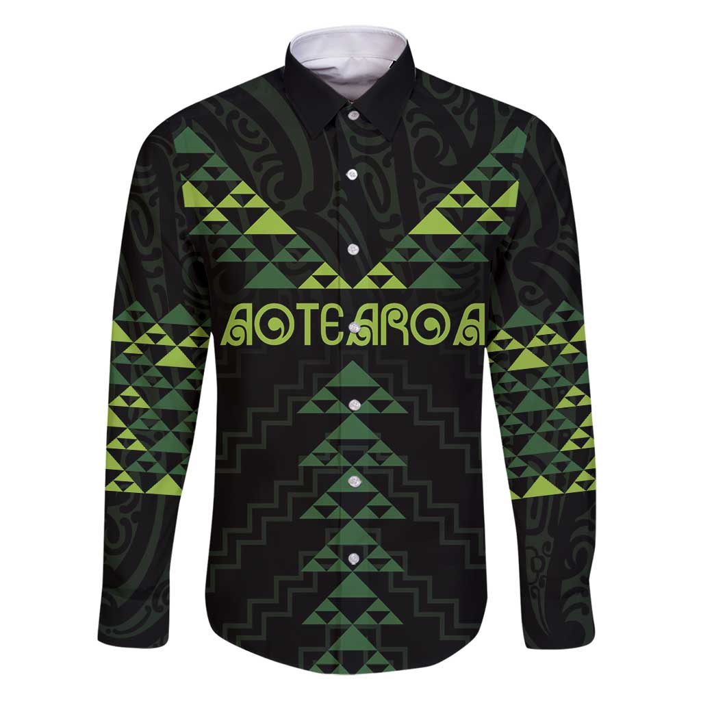 Custom New Zealand Maori Koru Koiri Motif Family Matching Puletasi and Hawaiian Shirt