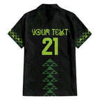Custom New Zealand Maori Koru Koiri Motif Family Matching Short Sleeve Bodycon Dress and Hawaiian Shirt
