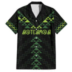 Custom New Zealand Maori Koru Koiri Motif Hawaiian Shirt