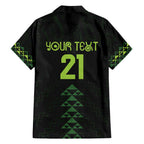 Custom New Zealand Maori Koru Koiri Motif Hawaiian Shirt