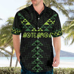 Custom New Zealand Maori Koru Koiri Motif Hawaiian Shirt