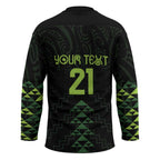 Custom New Zealand Maori Koru Koiri Motif Hockey Jersey - Aussie Hoodie