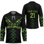 Custom New Zealand Maori Koru Koiri Motif Hockey Jersey - Aussie Hoodie