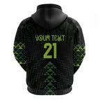 Custom New Zealand Maori Koru Koiri Motif Hoodie