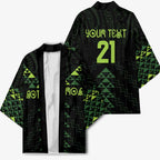 Custom New Zealand Maori Koru Koiri Motif Kimono - Aussie Hoodie
