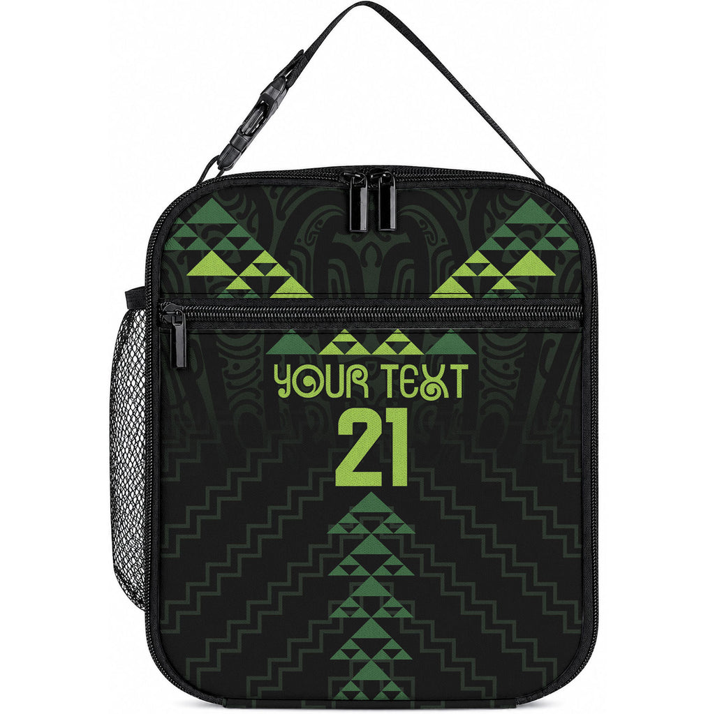 Custom New Zealand Maori Koru Koiri Motif Lunch Bag