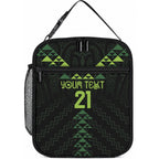 Custom New Zealand Maori Koru Koiri Motif Lunch Bag