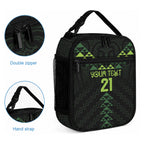 Custom New Zealand Maori Koru Koiri Motif Lunch Bag
