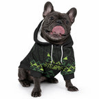 Custom New Zealand Maori Koru Koiri Motif Pet Hoodie