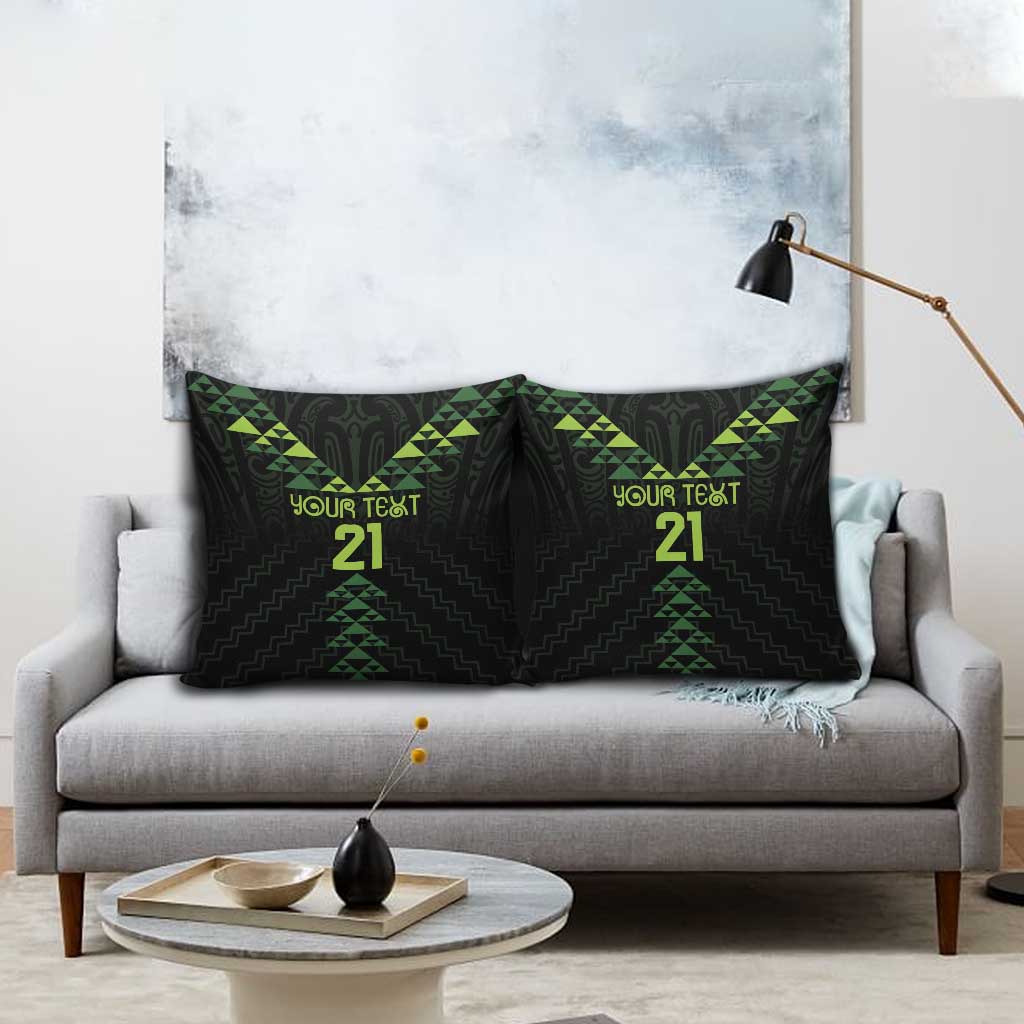 Custom New Zealand Maori Koru Koiri Motif Pillow Cover - Aussie Hoodie