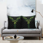 Custom New Zealand Maori Koru Koiri Motif Pillow Cover - Aussie Hoodie
