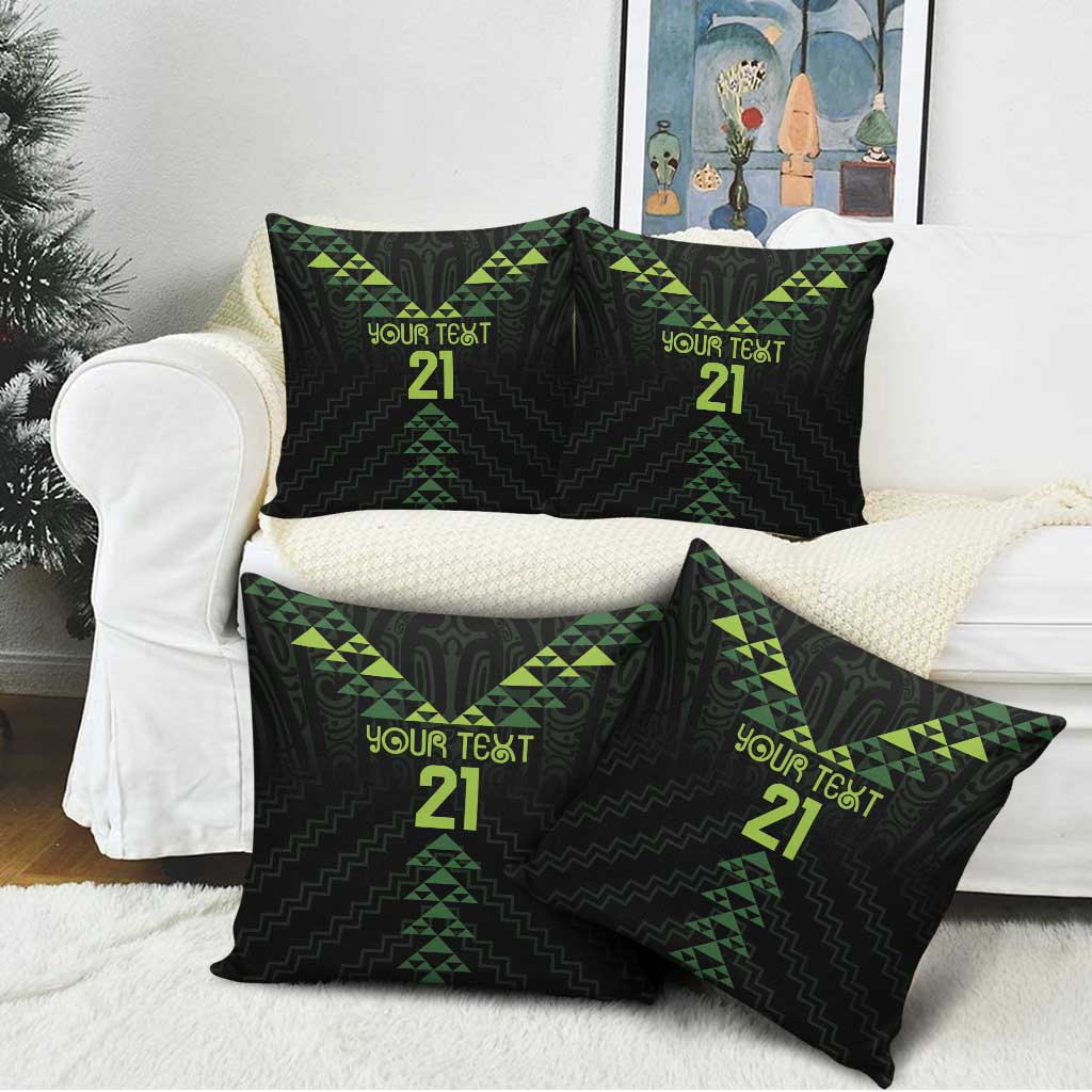 Custom New Zealand Maori Koru Koiri Motif Pillow Cover - Aussie Hoodie