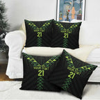 Custom New Zealand Maori Koru Koiri Motif Pillow Cover - Aussie Hoodie