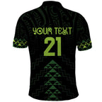Custom New Zealand Maori Koru Koiri Motif Polo Shirt