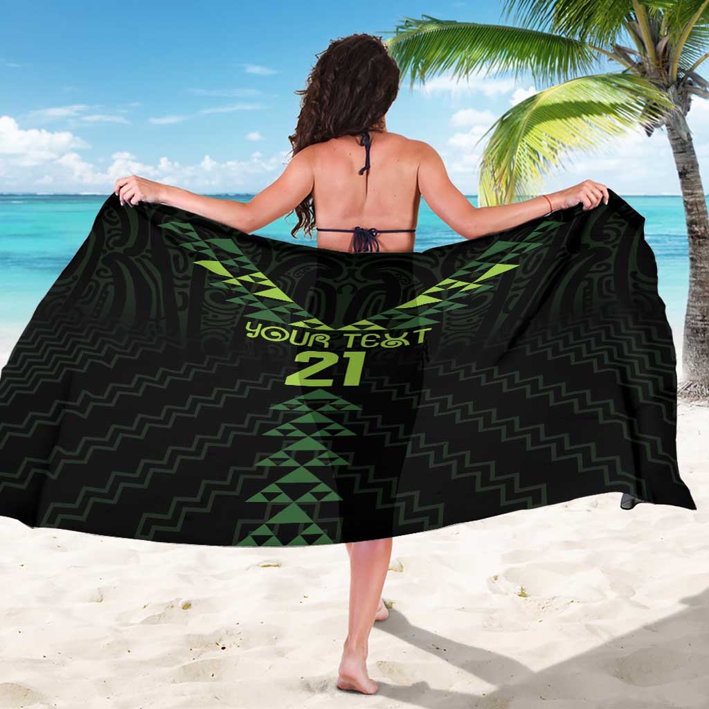 Custom New Zealand Maori Koru Koiri Motif Sarong