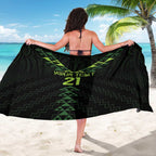 Custom New Zealand Maori Koru Koiri Motif Sarong