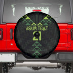 Custom New Zealand Maori Koru Koiri Motif Spare Tire Cover