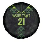 Custom New Zealand Maori Koru Koiri Motif Spare Tire Cover