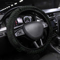 New Zealand Maori Koru Koiri Motif Steering Wheel Cover