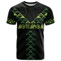 Custom New Zealand Maori Koru Koiri Motif T Shirt
