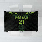 Custom New Zealand Maori Koru Koiri Motif Tablecloth