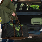 Custom New Zealand Maori Koru Koiri Motif Travel Bag - Aussie Hoodie