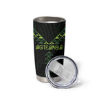 Custom New Zealand Maori Koru Koiri Motif Tumbler Cup