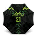 Custom New Zealand Maori Koru Koiri Motif Umbrella - Aussie Hoodie