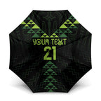 Custom New Zealand Maori Koru Koiri Motif Umbrella - Aussie Hoodie