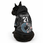 Custom Fiji and New Zealand Pet Hoodie Maori Fern Mix Tapa Tribal Unique