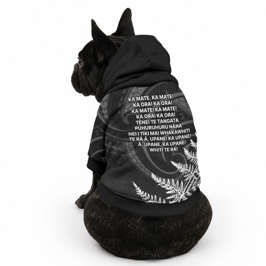 New Zealand Black Fern 7s Pet Hoodie History World Cup Sevens