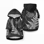 New Zealand Black Fern 7s Pet Hoodie History World Cup Sevens