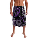 Memories Matter Alzheimers Awareness Personalised Lavalava Aboriginal Ribbon Dot Painting