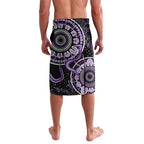 Memories Matter Alzheimers Awareness Personalised Lavalava Aboriginal Ribbon Dot Painting