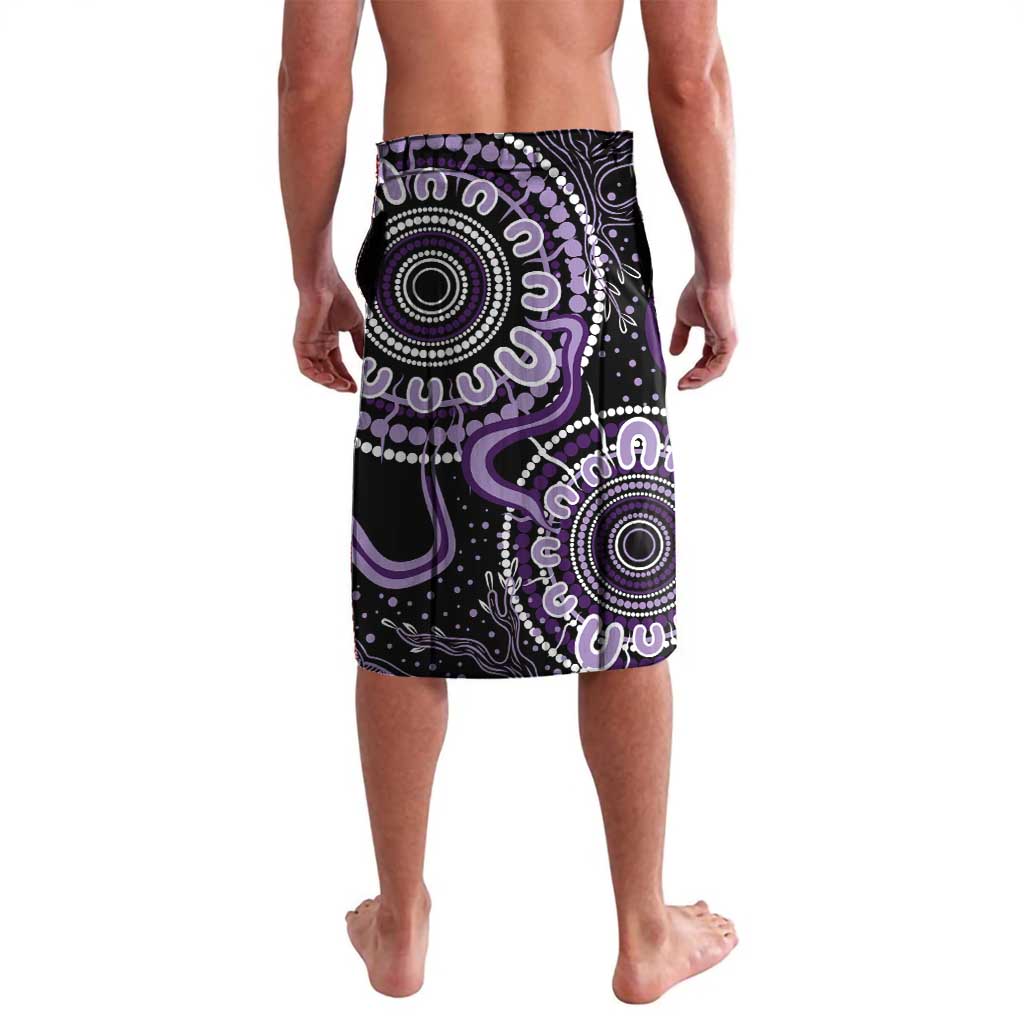 Memories Matter Alzheimers Awareness Personalised Lavalava Aboriginal Ribbon Dot Painting