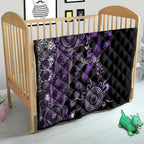 Memories Matter Alzheimers Awareness Personalised Quilt Aboriginal Ribbon Dot Painting