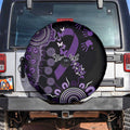 Memories Matter Alzheimers Awareness Personalised Spare Tire Cover Aboriginal Ribbon Dot Painting