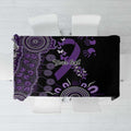 Memories Matter Alzheimers Awareness Personalised Tablecloth Aboriginal Ribbon Dot Painting