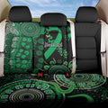 Minority Mental Health Awareness Personalised Back Car Seat Cover Aboriginal Ribbon Dot Painting