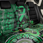 Minority Mental Health Awareness Personalised Back Car Seat Cover Aboriginal Ribbon Dot Painting