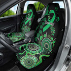 Minority Mental Health Awareness Personalised Car Seat Cover Aboriginal Ribbon Dot Painting