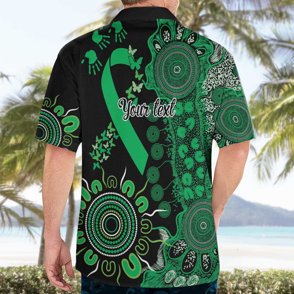 Minority Mental Health Awareness Personalised Hawaiian Shirt Aboriginal Ribbon Dot Painting